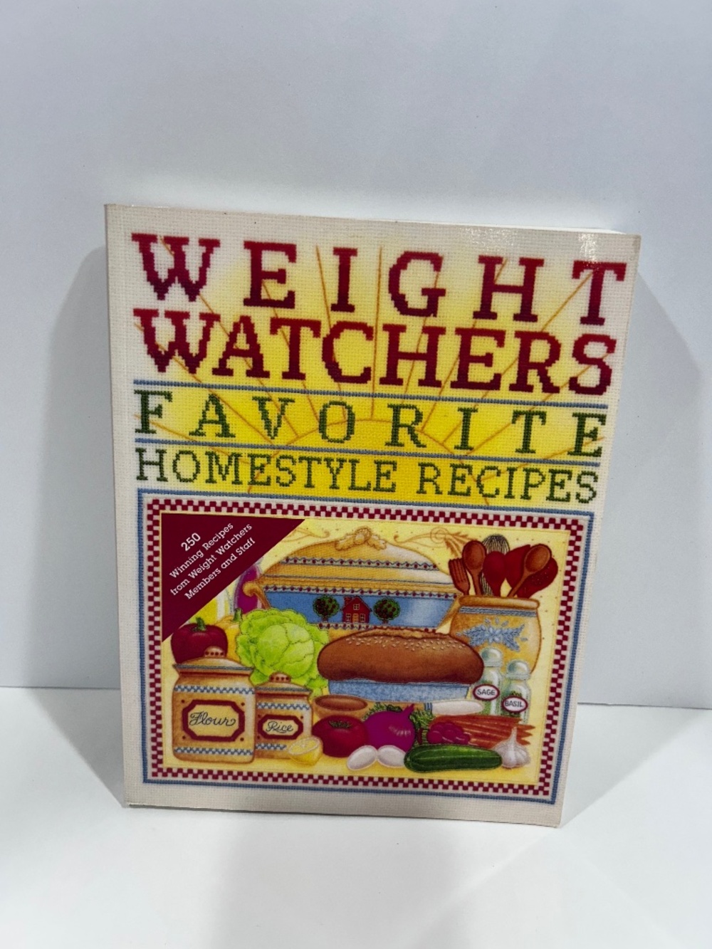 Vintage Weight Watchers Favorite Homestyle Recipes point Cookbook 1993-Softcover